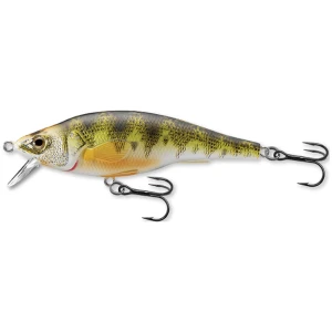 Vobler Live Target Yellow Perch Jerkbait, Natural / Matte, 7.3cm, 11g, 0.3-0.6m