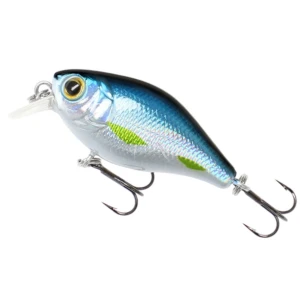 Vobler Mikado Fishunter Bold Head Floating, Blue Bleak, 3.5g, 4cm, 1buc/pac  Vobler Mikado Fishunter Bold Head Floating, Blue Bleak, 3.5g, 4cm, 1buc/pac