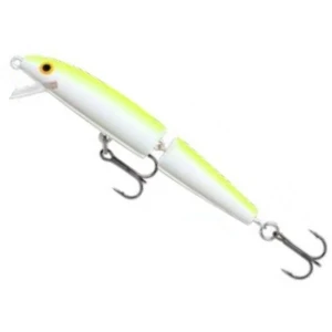 Vobler RAPALA Jointed, Silver Fluorescent Chartreuse UV / SFCU, 11cm, 9g