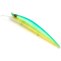 Vobler Raid Level Minnow Plus Floating, 006 Lime Chart, 14g, 12.5cm, 1buc/pac