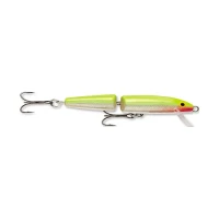 Vobler Rapala Jointed J09 Floating, Silver Fluorescent Chartreuse, 9cm, 7g