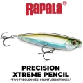 Vobler Rapala Precision Xtreme Pencil Freshwater PXRP107 PEL, 10.7cm, 21g Vobler Rapala Precision Xtreme Pencil Freshwater PXRP107 PEL, 10.7cm, 21g