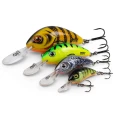 Vobler SALMO Rattlin Hornet Floating, Natural Perch, 4,5cm, 5.6gr, 1buc/pac