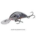 Vobler SALMO Rattlin Hornet Floating, Silver Holographic Shad, 3,5cm, 3.2gr, 1buc/pac