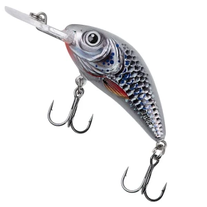 Vobler SALMO Rattlin Hornet Floating, Silver Holographic Shad, 4,5cm, 5.6gr, 1buc/pac