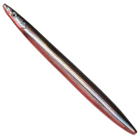 Vobler Savage Gear 3d Line Thru Sandeel, Black Red, 15g, 11cm, 1buc/pac