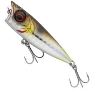 Vobler SAVAGE GEAR Micro Popper 5.5cm, 5.4g, Brown Mullet, 1buc/pac