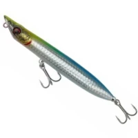 Vobler Savage Gear Slap Walker Floating, Yellow Green Blue, 10cm, 10g, 1buc/pac
