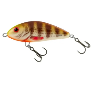 Vobler Salmo Fatso Floating, Spotted Brown Perch, 8cm, 52g Vobler Salmo Fatso Floating, Spotted Brown Perch, 8cm, 52g