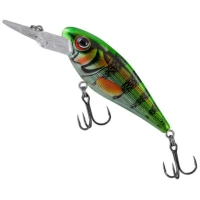 Vobler Salmo Rattlin Executor Floating, Clear Hot Perch, 7cm, 1buc/pac