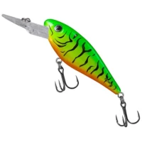 Vobler Salmo Rattlin Executor Floating, Green Tiger, 5cm, 1buc/pac
