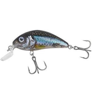 Vobler Salmo Rattlin Hornet Shallow, Clear Holo Smelt, 3.5cm, 3g 