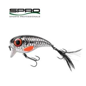 Vobler Spro Fat Iris Slow Floating 6cm 17g SHINING ROACH Vobler Spro Fat Iris Slow Floating 6cm 17g SHINING ROACH