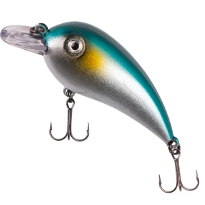 Vobler ZEBCO Demonic Crank, 6.5cm, 6.5g, Silverfish, 1buc/pac