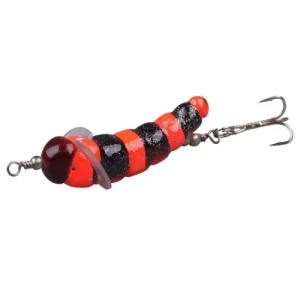 LARVA TROUT MASTER CAMOLA RED-BK 3.5CM SPRO 5BUC  LARVA TROUT MASTER CAMOLA RED-BK 3.5CM SPRO 5BUC