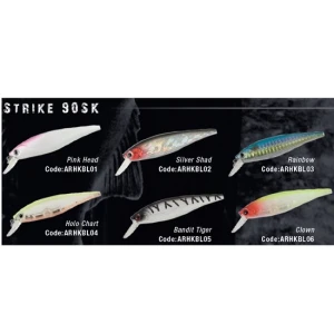 VOBLER COLMIC HERAKLES STRIKE 90SK 9cm 11gr Pink Head VOBLER COLMIC HERAKLES STRIKE 90SK 9cm 11gr Pink Head