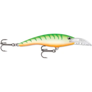 VOBLER RAPALA SCATTER RAP GREEN TIGER UV 9CM 13GR / 3,3-5,7MT