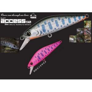 VOBLER YARIE JESPA 677 ACCES S 5CM 3.6G D10 PINK YAMAME VOBLER YARIE JESPA 677 ACCES S 5CM 3.6G D10 PINK YAMAME