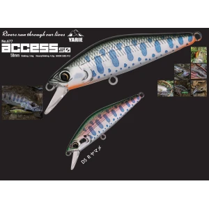 VOBLER YARIE JESPA 677 ACCES S 5CM 3.6G D5 R YAMAME VOBLER YARIE JESPA 677 ACCES S 5CM 3.6G D5 R YAMAME