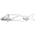 Vobler DUO Luayu VIB, CCC4517 Aoriayu, 10cm, 15g Vobler DUO Luayu VIB, CCC4517 Aoriayu, 10cm, 15g