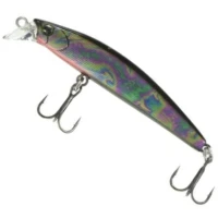 Vobler IMA Twing Minnow 60S Sinking, 008 Titanium Black Red Berry, 6cm, 6.5g, 1buc/pac