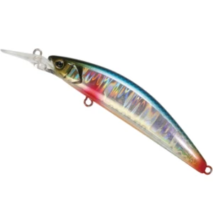 Vobler JACKALL Tricoroll Ryushin Knocker 70HW, Ecchu Yukishiro Blue Back, 7.0cm, 10.1g