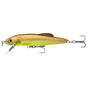 Vobler Live Target Minnow Finesse Jerkbait, Chartreuse Belly, 6cm, 3g