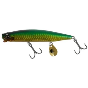 Vobler Mustad Vertebrata Sink Pencil, Green Gold, 7.2cm, 10g