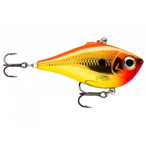 Vobler Rapala Rippin' Rap Sinking, Chrome Gold Fluorescent Red, 5cm, 9g