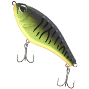 Vobler SAKURA Baffeur Jerk,  Eclipse Tiger, 69g, 12.5cm, 1buc/pac