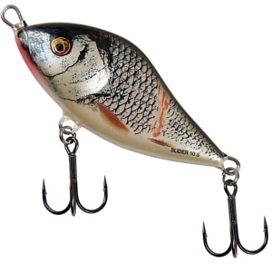 Vobler SALMO Slider Sinking, Wounded Real Grey Shiner, 12cm, 77gr, 1buc/pac