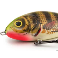 Vobler, Salmo, Fatso, Sinking, 14S, Limited, Edition, Holo, Perch, 14cm,, 115g, qfa038, Voblere Sinking, Voblere Sinking Salmo, Salmo
