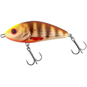 Vobler Salmo Fatso Sinking Spotted Brown Perch, 10cm, 52g Vobler Salmo Fatso Sinking Spotted Brown Perch, 10cm, 52g