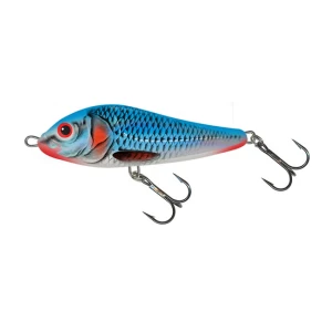 Vobler Salmo Rattlin' Slider Sinking - Bleeding Blue, 8cm, 20g