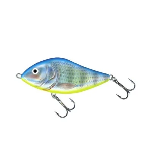 Vobler Salmo Slider SD7S, HAPH Holographic Albino Perch, 7cm, 21g