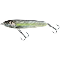 Vobler, Salmo, Sweeper, Sinking, Silver, Chartreuse, Shad,12cm,, 34g, qse005, Voblere Sinking, Voblere Sinking Salmo, Salmo