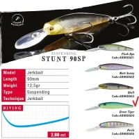 Vobler Colmic Herakles  Stunt 90sp 9.0cm 12.5 G Green Tiger Vobler Colmic Herakles  Stunt 90sp 9.0cm 12.5 G Green Tiger