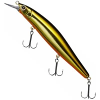 Vobler Daiwa Steez Minnow Suspending, Champagne Black Gold, 11cm, 14.4g, 1buc/pac