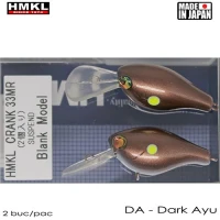 Vobler Hmkl Crank 33 Mr Suspend 3.3cm 3g Dark Ayu 1buc