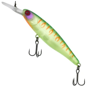 Vobler ILLEX Squirrel Minnow Suspending, SP Lime Chart Tiger, 14g, 7.9cm, 1buc/pac