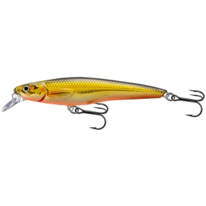 Vobler Live Target Rainbow Smelt Jerkbait, Gold / Orange, 7cm, 3g